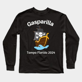 Gasparilla Pirate Festival 2024 - Tampa Florida Long Sleeve T-Shirt